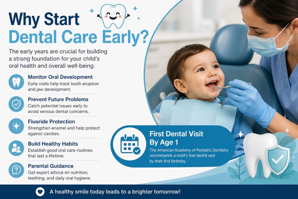 start early dental care for your kids